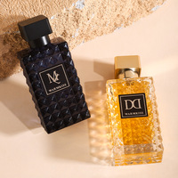 Eau de Toilette pour Homme WARMKISS de Haute Qualité, Parfum Élegant et Durable, Charme de la Terre, Bois Sauvage Bleu