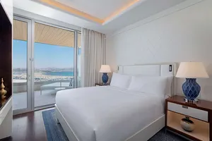 Marriott Hotel modernes Luxus-Schlafzimmer-Set 3 4 5 Sterne Melamin-Möbel für Villen und Schlafzimmer
