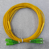 Câble de brassage fibre optique monomode multimode OEM d'usine avec lumière LED pour FTTH