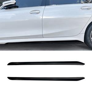 <b>For</b> BMW 3 Series G20 G28 M Sport 2019+ MP Style <b>Car</b> Side Skirt Lip Spoiler Splitter <b>Diffuser</b> Tunning <b>Car</b> Side Skirt Splitter - Product Image 3