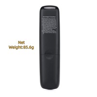 Nouvelle Arrivée 2026 Télécommande 45 touches noire avec prise en charge du LOGO, compatible Maison Intelligente, BLE/IR/RF, Commande vocale et Voyant LED pour TV, Fabricant