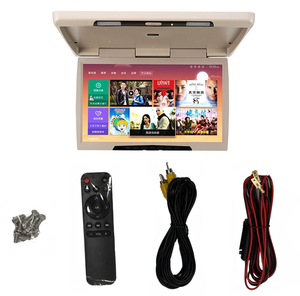 شاشة لمس IPS 2 + 32G Android12 بوصة متعددة الوسائط شاشة سقف السيارة شاشة LCD LED سقف شاشة تلفزيون Android Play WIFI BT USB - Product Image 6