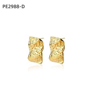Amy Amy Fashion <b>Stud</b> Earrings <b>Silver</b> Plated Geometric Design For Women Party Jewelry Trendy Earrings PE2988 - Product Image 3