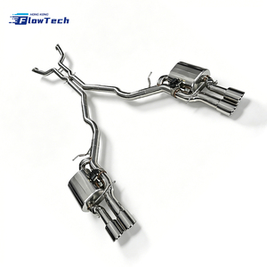 Sistema de Escape Valvetronic de Alto Rendimiento para BMW E60 M5 E63 M6 V10 5.0L S85, Acero Inoxidable 304 con Acabado Pulido - Product Image 3