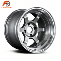 Jantes forgées noires TE37 Saga 5x120 5x114.3 5x112 17 18 19 20 pouces pour BMW Honda Accord Toyota JDM