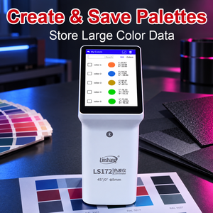 Colorimètre numérique professionnel LS172 avec tests multiparamètres pour l'impression, l'emballage et le contrôle qualité - Product Image 4
