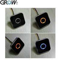 GROW K219-A+R502-AW - Placa de Control Remoto Programable con Múltiples Relés, Huella Dactilar e Infrarrojos
