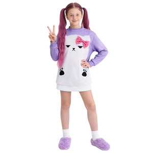 Conjunto de Pijama de Oso Morado Claro K Pop Mira, Disfraz de Cosplay, Pijamas Lumi para Juego de Rol de Anime, Fiesta, Moda Urbana - Product Image 3