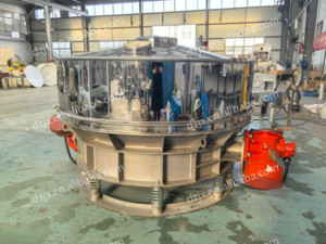 Dzjx nóng trực tiếp xả đáy màn hình rung màn hình rung dòng chảy thẳng cho bột tinh bột loại bỏ tạp chất - Product Image 4