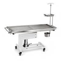 Table vétérinaire électrique en acier inoxydable XY ACS01 avec contrôle de chauffage, élévateur à ciseaux stable et surface facile à nettoyer