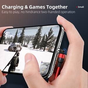 Lm7A Magnétique 3 En 1 Câble 3A De Chargement USB À 90 Degrés Rotatif Gratuit Charge Rapide Câble Gaming <span class=keywords><strong>Avec</strong></span> <span class=keywords><strong>Connecteur</strong></span> - Product Image 5