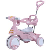 Tricycle pour enfants, poussette pour bébé, 1 à 6 ans, en plastique, fabriqué en Chine
