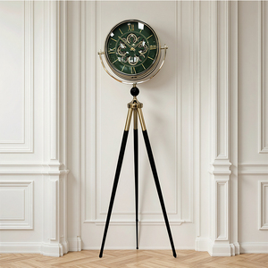 Nuovo Design <span class=keywords><strong>Moderno</strong></span> <span class=keywords><strong>Orologio</strong></span> <span class=keywords><strong>da</strong></span> Terra in Metallo Armens con Display Digitale, Decorazione per Soggiorno - Product Image 2