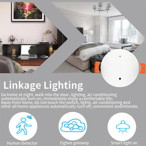 Détecteur de présence humaine Tuya Smart WiFi/Zigbee, capteur de mouvement PIR USB 5V, capteur de luminosité, radar - Product Image 6