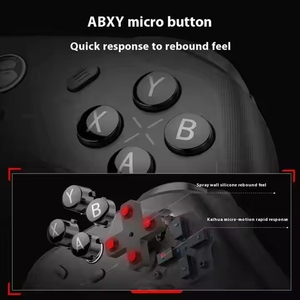 Superventas GameSir Cyclone 2 Gamepad Tri Mode 6 Axis Giroscopio RGB Efecto de iluminación Controlador de juego inalámbrico - Product Image 4