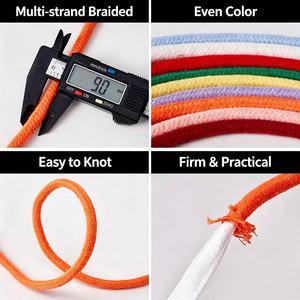 Cuerda Trenzada <span class=keywords><strong>de</strong></span> 9mm con Revestimiento No Tejido y Silbato, Colorida, para Aplicaciones en Ponchos y Cordones para Exteriores - Product Image 5