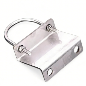 Collier de serrage <span class=keywords><strong>en</strong></span> <span class=keywords><strong>U</strong></span> pour tube, finition anticorrosion, fixation de pipeline de construction, support de fixation <span class=keywords><strong>en</strong></span> <span class=keywords><strong>U</strong></span> <span class=keywords><strong>en</strong></span> métal avec plaque de base - Product Image 6