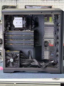 AI Server <b>Workstation</b> 4×RTX 2080Ti 22GB for DeepSeek LLM Inference Coder Model Fine-tuning AI Learning Modeling Training System - Product Image 2