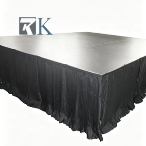 <b>Stage</b> <b>Platform</b> system <b>Stage</b> Aluminum <b>Stage</b> Aluminum Support Mobile <b>Stage</b> for Wedding Performance Exhibition Music Events - Product Image 1