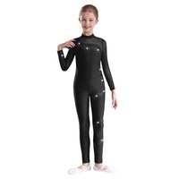 6-16 enfants filles combinaison strass body scène danse porter patinage artistique gymnastique vêtements danse Costume