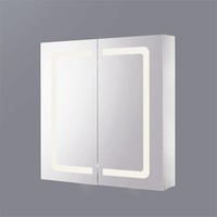 Kunden spezifische SS Medizin schrank Led Light Badezimmer Smart Mirror Cabinet