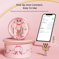 Oreillettes sans fil 2022 T301, nouveau Design, écouteurs intra-auriculaires transparents en cristal, rose pour filles, TWS, fabricant chinois, Offre Spéciale