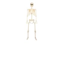 Figurine de squelette d'Halloween transfrontalière 0128 – Os humains simulés pour décoration de maison hantée et accessoires de fête d'horreur