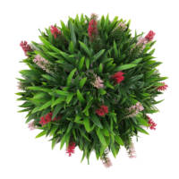 Boules de fleurs artificielles suspendues de luxe pour jardin, boules de fleurs en plastique, boules de topiaire, lavande artificielle, résistantes à l'eau et aux intempéries