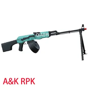 RPK spielzeugpistole für erwachsene metallgetriebe gel-splatter-blaster nylonpistole echte gel-splatter-blaster maschinengewehr
