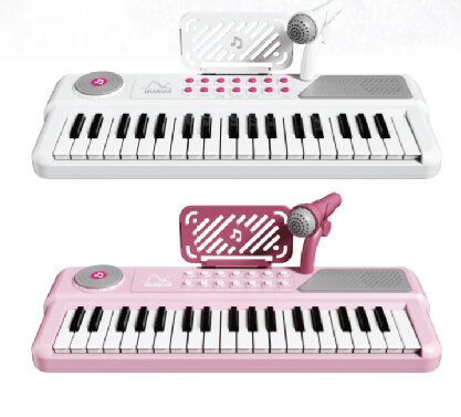 Pink; White