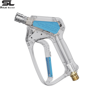 ปืนฉีดน้ำแรงดันสูง Sulai Machinery รุ่น FR-009 350 บาร์ 5075 ปอนด์ต่อตารางนิ้ว หัวฉีดแบบใสสำหรับล้างรถ - Product Image 1