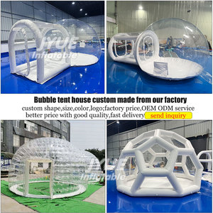 Tenda a Cupola Igloo di 3m, Lussuosa Tenda Gonfiabile a Bolla, Lodge per Feste, Noleggio Tenda ad Aria, <span class=keywords><strong>Casa</strong></span> a Bolla - Product Image 6