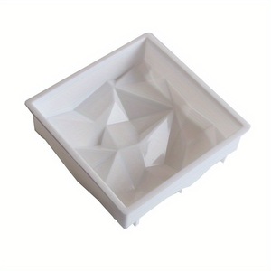 DIY Cake Mousse Mold Square Geometric Polygonal White Silicone Baking Mold For Cake Decorating - Product Image 5