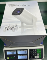 Proyector de Juegos P30 MAX con Soporte para 4K, Android 11, WIFI, Altavoces Estéreo HIFI Integrados de 2G, Portátil, de Bolsillo, Cine en Casa