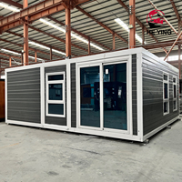 Maison de conteneur de location moderne de 20 pieds avec 2 chambres à coucher - Durable, entretien facile, compacte pour les locations de courte durée