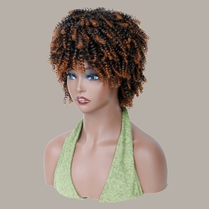 FH P13892 Synthetic <b>Wigs</b> Heat Resistant Crochet Braid Hair Synthetic <b>Wig</b> - Product Image 1