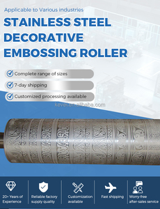 Tùy chỉnh thép không gỉ dập nổi Con lăn thép không gỉ Con lăn máy dập nổi sản phẩm của nhà sản xuất cho khuôn mẫu - Product Image 4