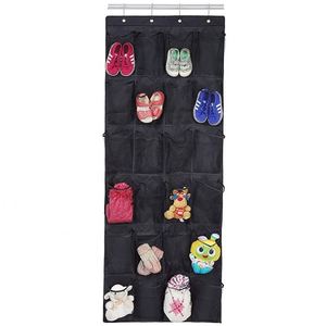 New Design Black Mesh Pocket Kids Daily Activity Hanging Organizer With <b>Shoes</b> - Product Image 2