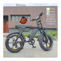 C80 Max Double Batterie V8 Fatbike E Bike Vélo Adulte Vélo Électrique Rapide Ebike EU Entrepôt