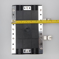 Boîtier de raccordement optique Mufa horizontal 12 cœurs IP68 pour câble FTTH, 2 entrées 2 sorties, OFC noir