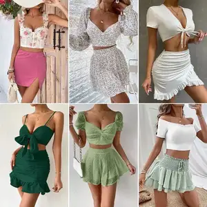 Chen NOVO prémio Atacado vestido crop tops pacote roupas a granel marca new swimsuit bale mulheres granel produtos sexy atacado