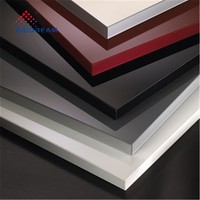 Paneles Compuestos de Aluminio (ACP) de la Serie 4000, Resistentes al Fuego, TOP FR PE/PVDF, 4mm 3mm, Alucobond, Lámina ACM, Alta Resistencia a la Corrosión