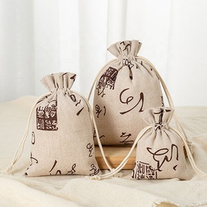 Bán buôn tùy biến đồ trang sức đóng gói vải Dây Kéo Túi bông dây kéo túi nhỏ dây kéo túi Túi - Product Image 4