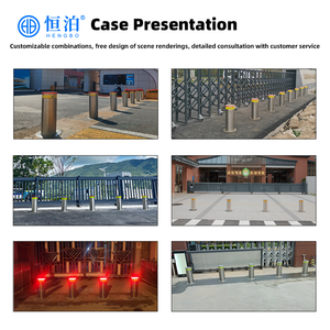 Prodotto elettrico delle barriere stradali del dissuasore elettrico del dissuasore della colonna di sollevamento di collisione idraulica semiautomatica - Product Image 6