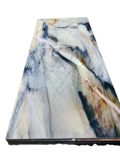 แผ่นผนังพีวีซีลายหินอ่อน ทนทานต่อรังสียูวี เหมาะสำหรับการสั่งซื้อจำนวนมาก ใช้ในโครงการ<span class=keywords><strong>ก่อสร้าง</strong></span>ขนาดใหญ่ - Product Image 2