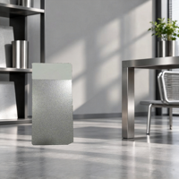 Peinture personnalisée EPX13124, gris argenté scintillant, pulvérisation électrostatique, revêtement en poudre époxy