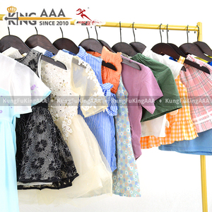 KungFu KingAAA Venta al por Mayor de Ropa de Verano Usada para Bebés, Fardos de Ropa de <span class=keywords><strong>Segunda</strong></span> <span class=keywords><strong>Mano</strong></span> para Niños Pequeños, Lotes Mixtos Comprimidos, Ropa Infantil a Granel de 45 kg - Product Image 2