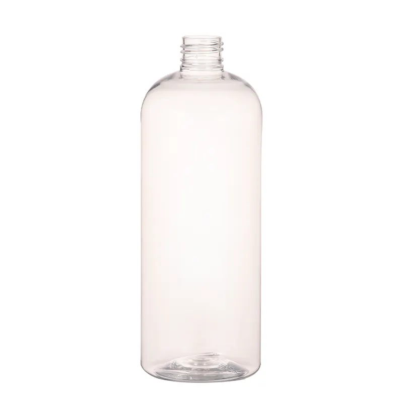 500 ml Plastic PET Boston Round Sprayer Bottle For Shower Gel