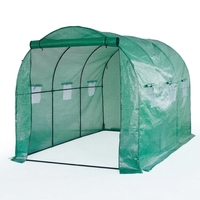 Serre de culture portable avec couverture en PE 130g imperméable, kit complet pour plantes de jardin