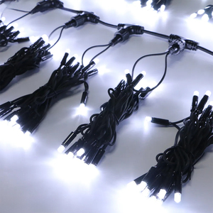 Luces LED de Cortina IP67, Cable de Goma, Enlazables, Multi CCT 20AWG, Decoración Comercial para Navidad, Bodas, Jardín - Product Image 3